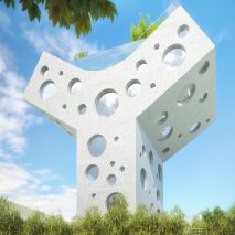 MVRDV designs Y-shaped villa with rooftop swimming pool for Taiwan