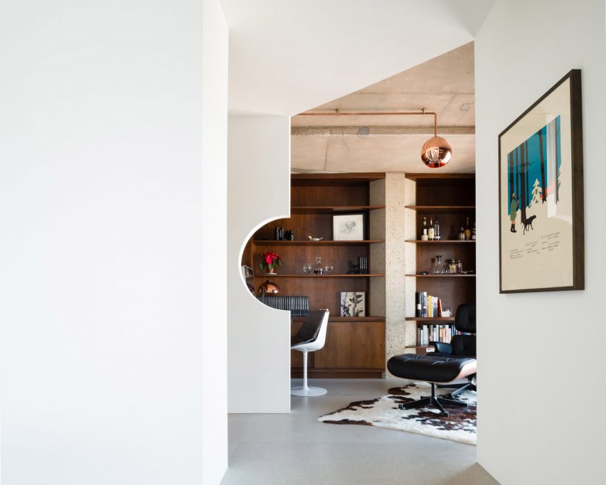 Ziggutat building by Thomas Klassnik residential interior