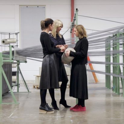 Bolon’s creativity comes from the factory as well as the studio, say directors Annica and Marie Eklund