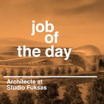 Job of the day: architects at Studio Fuksas