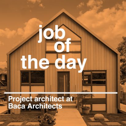 Job of the day: project architect at Baca Architects