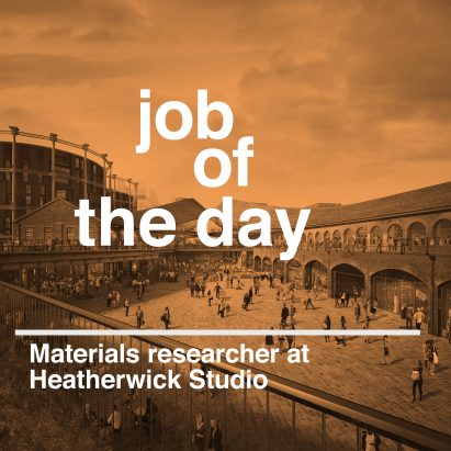 Job of the day: materials researcher at Heatherwick Studio