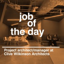 Job of the day: project architect/manager at Clive Wilkinson Architects