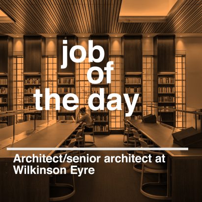 Job of the day: architect/senior architect at Wilkinson Eyre
