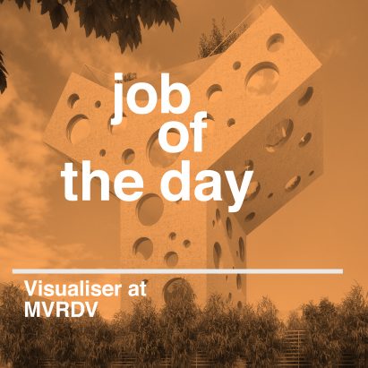 Job of the day: visualiser at MVRDV