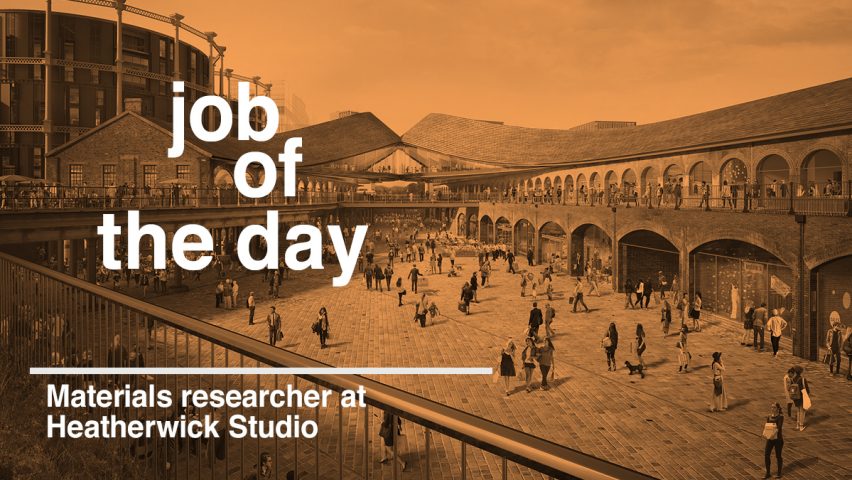 Job of the day: materials researcher at Heatherwick Studio