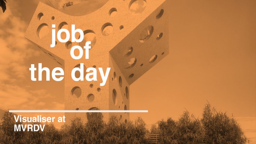 Job of the day: visualiser at MVRDV