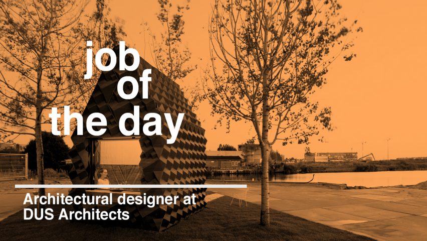 Job of the day: architectural designer at DUS Architects