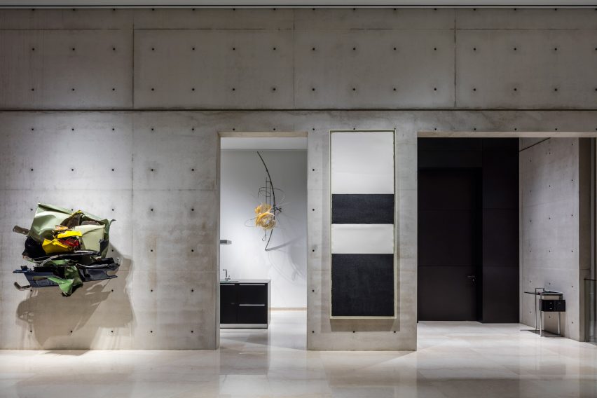 A concrete Composition by Studio de Lange