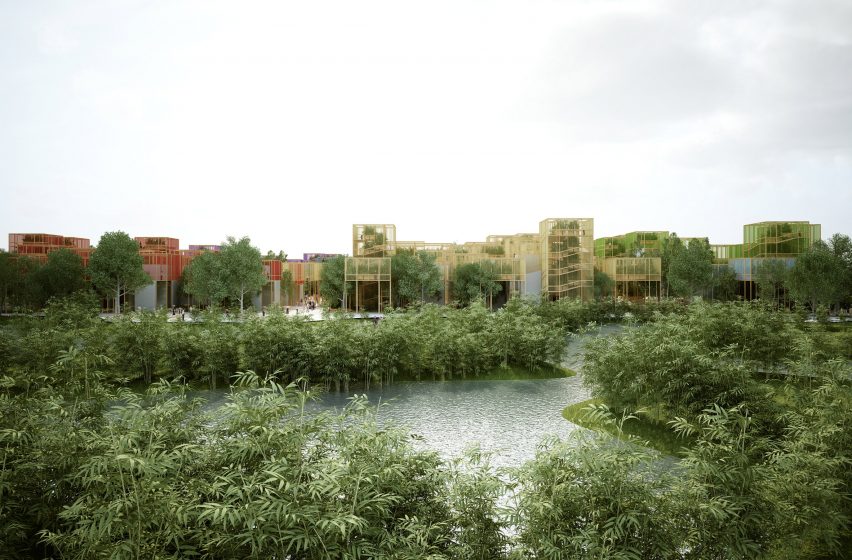 A Thousand Yards Pavilion by Penda