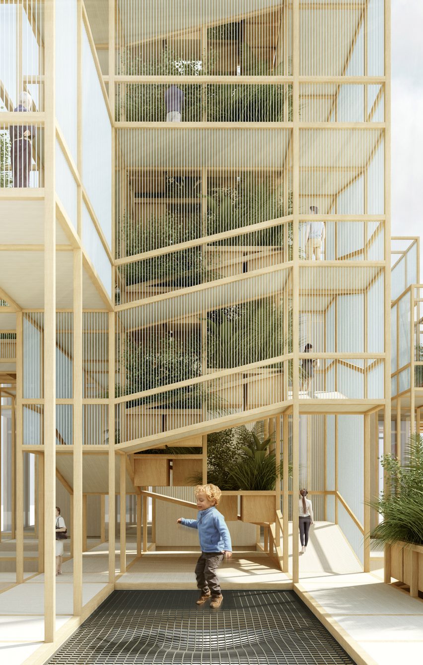 A Thousand Yards Pavilion by Penda