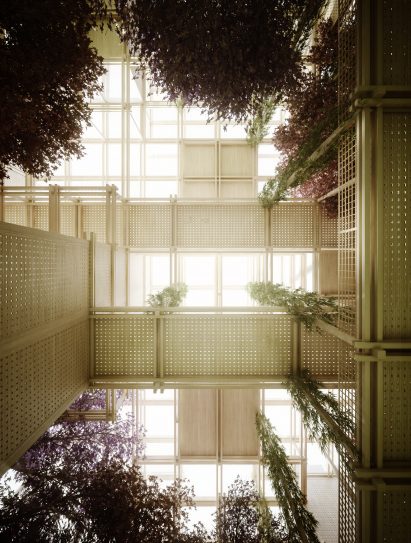 A Thousand Yards Pavilion by Penda