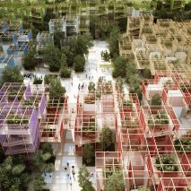 Penda designs modular wooden “village” for Beijing Horticultural Expo