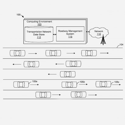 News: Amazon patents driverless highway system