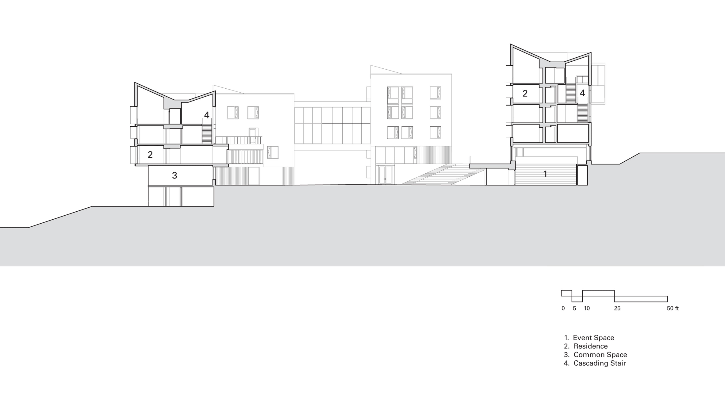 Amherst College Greenway Residences by Kyu Sung Woo Architects