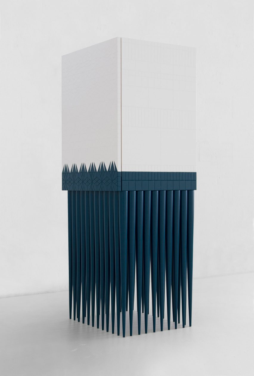 AYBAR_ZIGGY cabinet by Leonardo Di Caprio