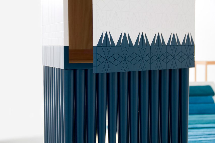AYBAR_ZIGGY cabinet by Leonardo Di Caprio