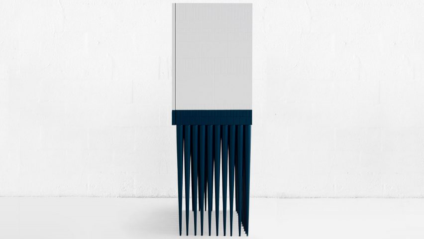 AYBAR_ZIGGY cabinet by Leonardo Di Caprio