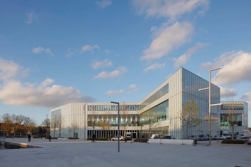 Bibliothèque Alexis de Tocqueville by OMA and Barcode