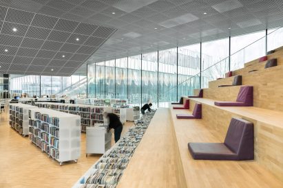 Bibliothèque Alexis de Tocqueville by OMA and Barcode