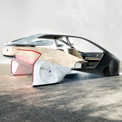 BMW concept car could receive drone deliveries on the move
