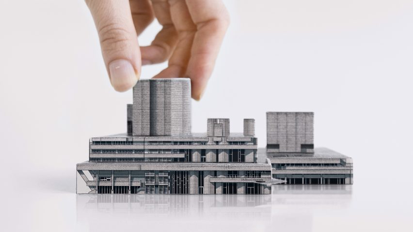 Competition: win a book filled with pull-out models of London’s brutalist buildings