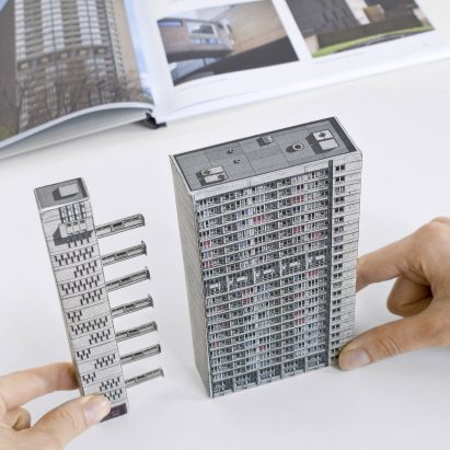 Competition: win a book filled with pull-out models of London’s brutalist buildings