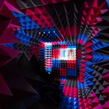 Scott Whitby Studio transforms shipping container into “caution cinema”