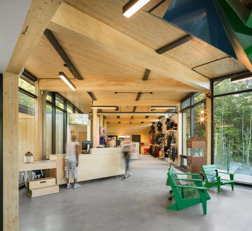 Centre de Services le Bonnalie by Anne Carrier Architecture