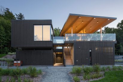Centre de Services le Bonnalie by Anne Carrier Architecture