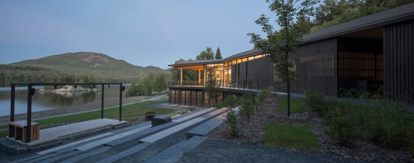Centre de Services le Bonnalie by Anne Carrier Architecture