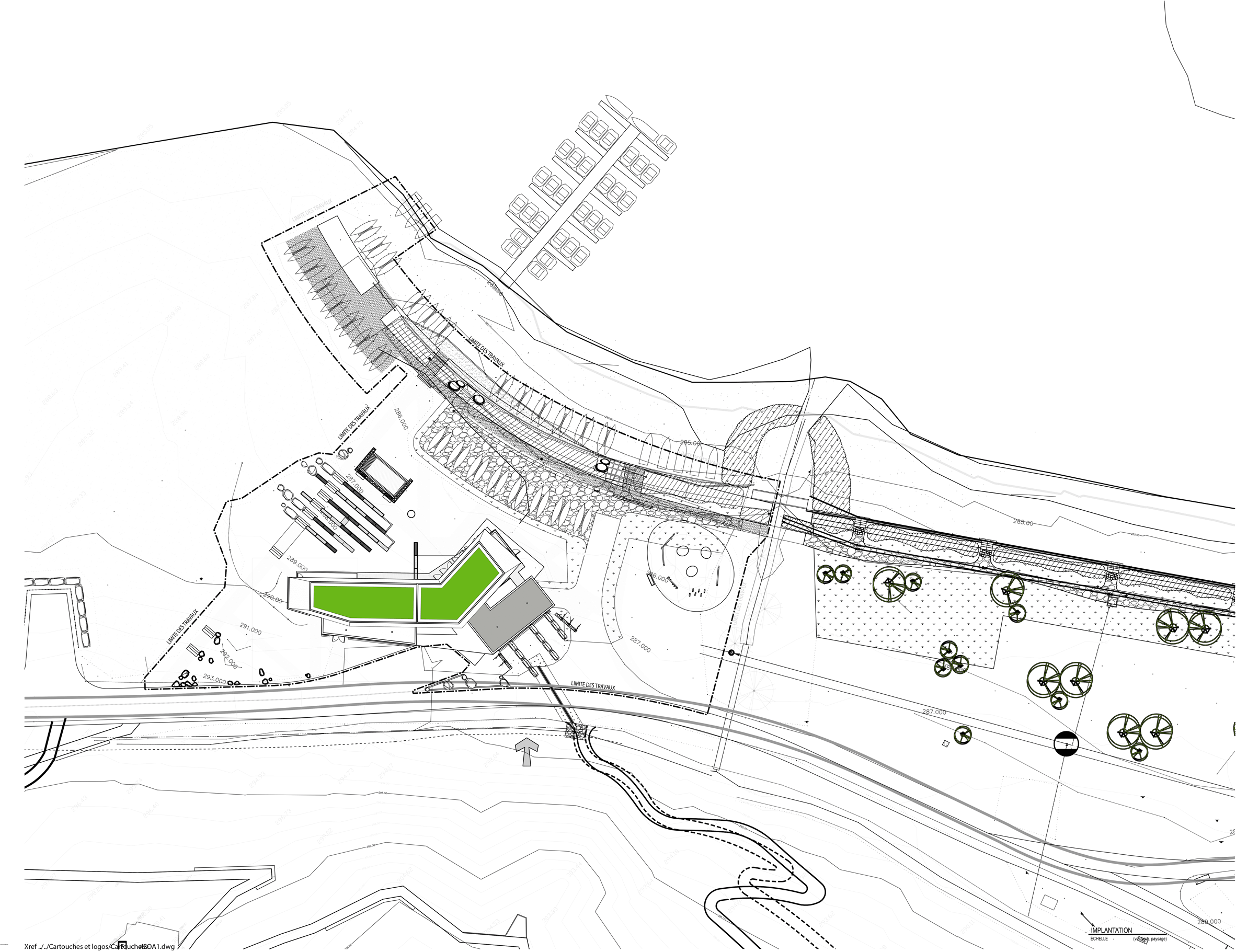 Centre de Services le Bonnalie by Anne Carrier Architecture