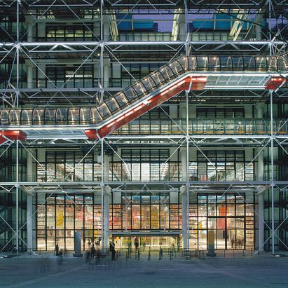 Renzo Piano and Richard Rogers share Centre Pompidou photographs on 40th anniversary