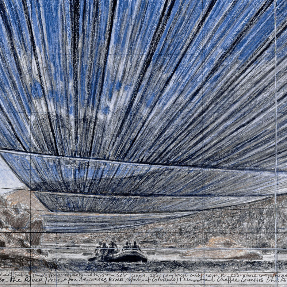 Over the River by Christo and Jeanne-Claude