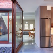 Clinton Hill Courtyard House by O'Neill McVoy