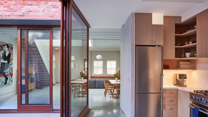 Clinton Hill Courtyard House by O'Neill McVoy