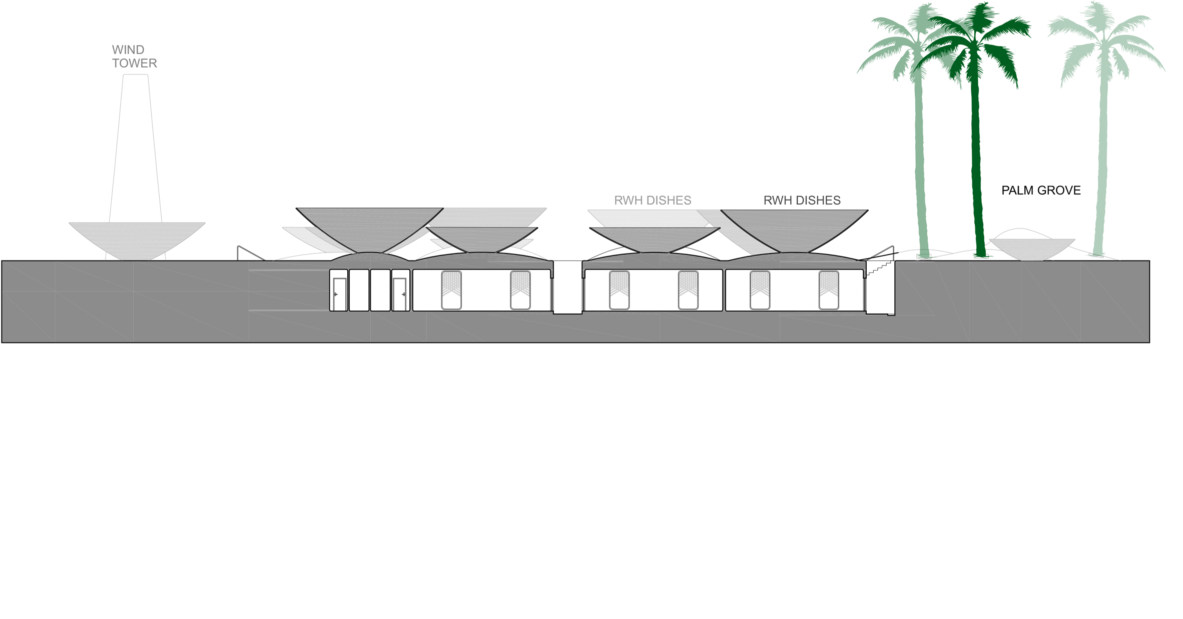 Concave roof by BMDesign Studios