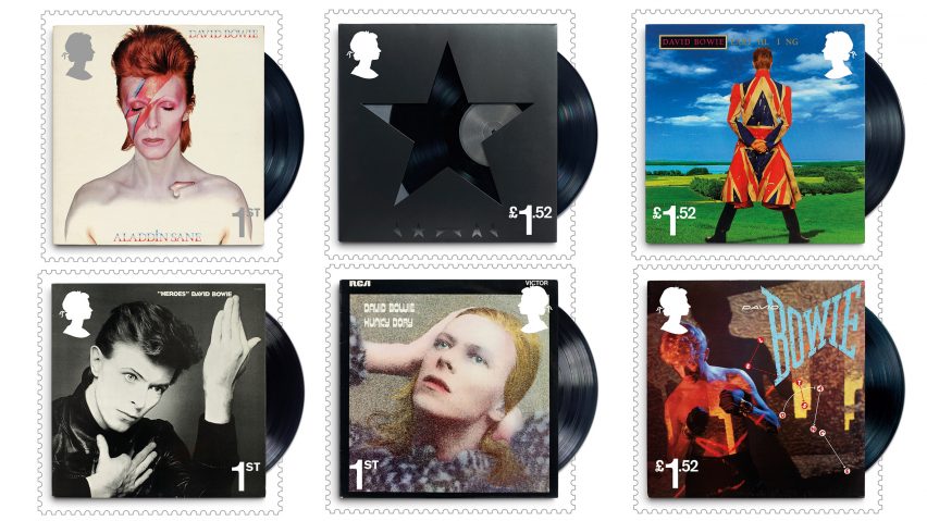 David Bowie’s best album cover designs to appear on Royal Mail stamps