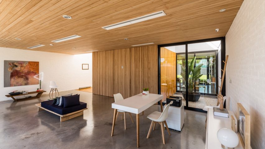 BAMO creates homely interiors with courtyard views for Argentinian law firm
