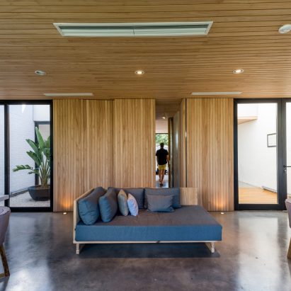 BAMO creates homely interiors with courtyard views for Argentinian law firm