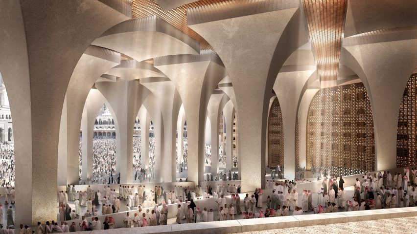 Foster + Partners reveals cascading tower complex for Mecca pilgrims