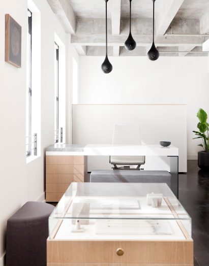 Grace Lee’s downtown LA showroom by Early Work