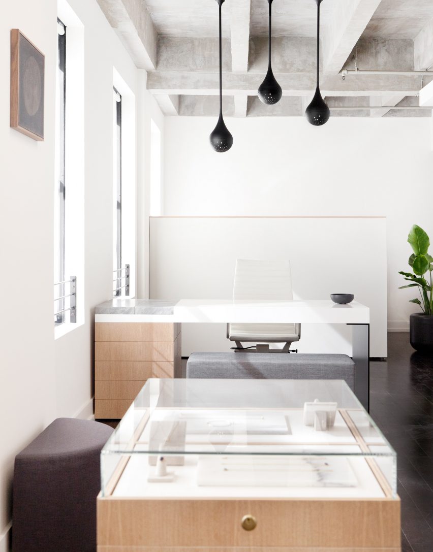 Grace Lee’s downtown LA showroom by Early Work