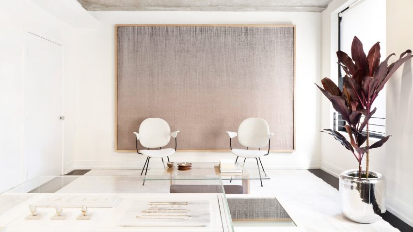 Early Work transforms LA loft into Grace Lee jewellery showroom