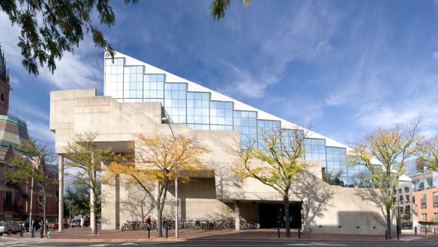 Gund Hall, Harvard Graduate School of Design. Photograph by Peter Vanderwarker