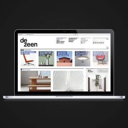 Record traffic to Dezeen in 2016 with almost 50 million visits