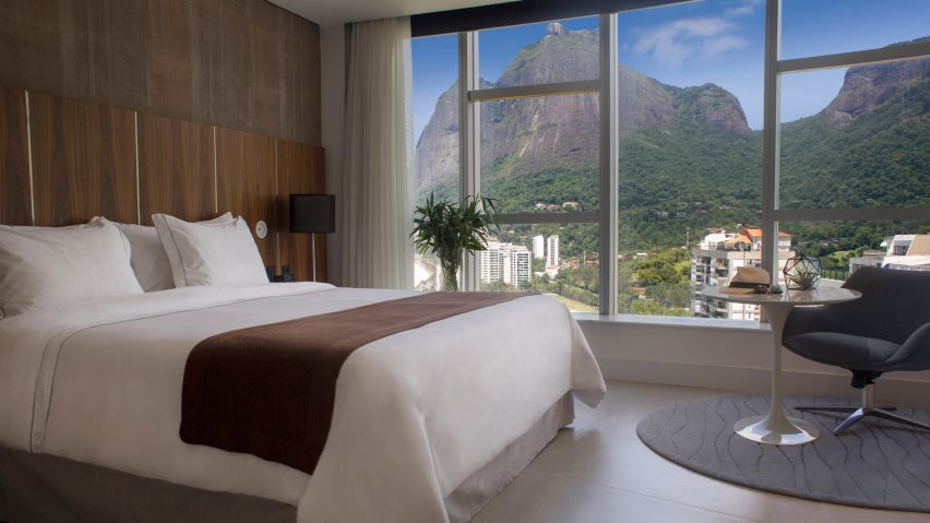 Oscar Niemeyer’s revamped Hotel Nacional features interiors by Debora Aguiar and Studio VOA