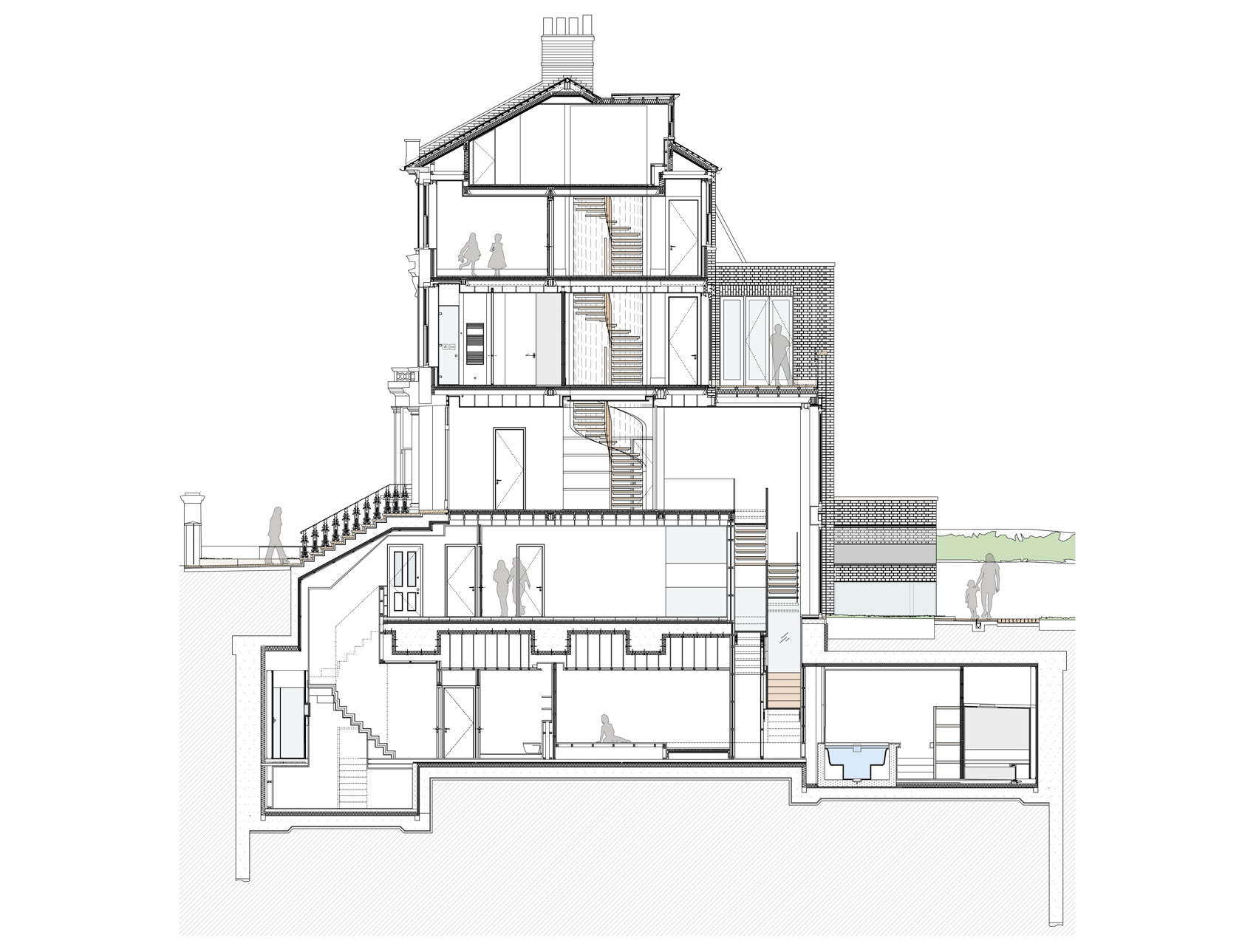 House in Notting Hill Gate by Theis + Khan