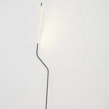 Rod bent in two places constitutes ultra-minimalist Neo light