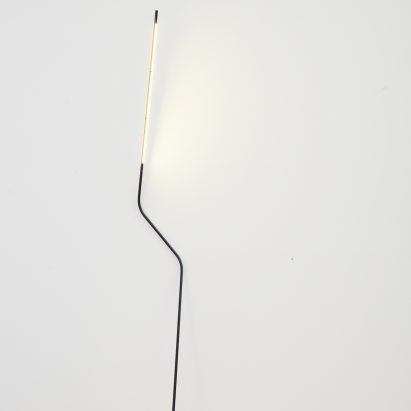 Rod bent in two places constitutes ultra-minimalist Neo light